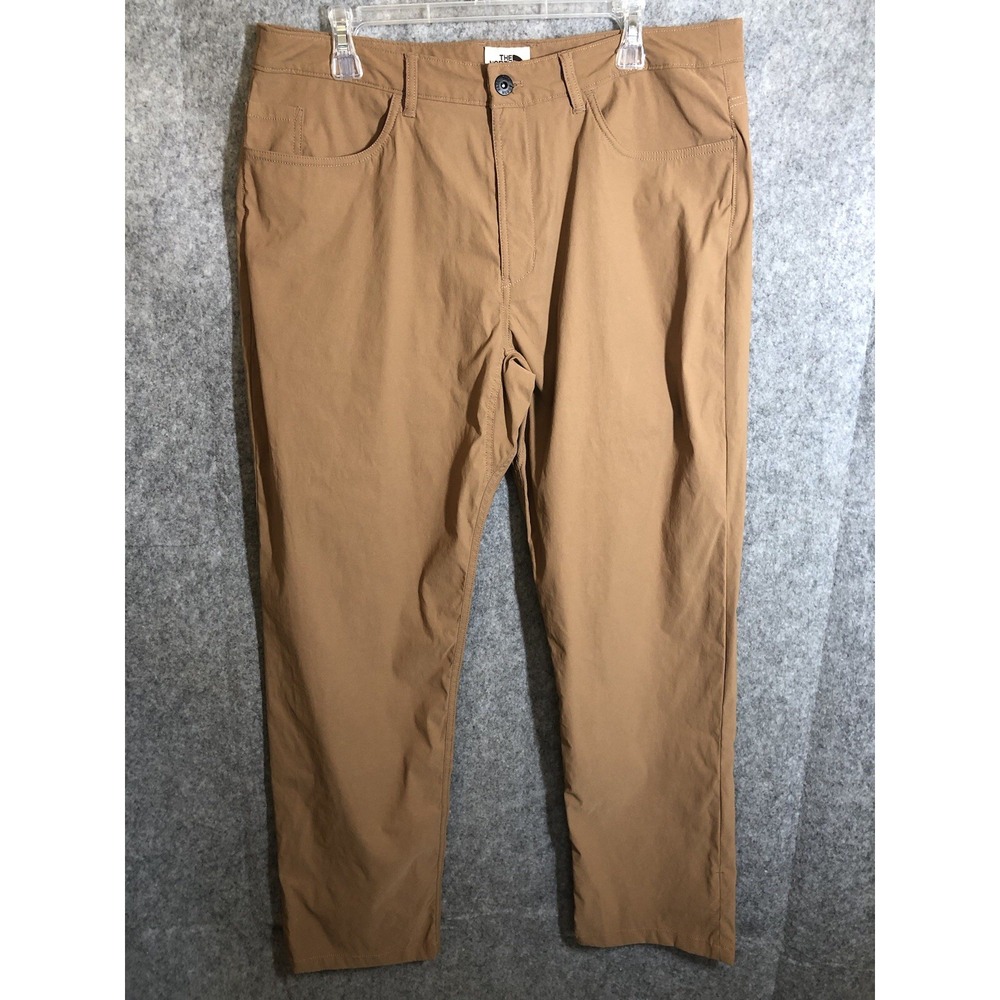 The North Face Pants 36 Brown Nylon Stretch Performance Hiking Outdoors